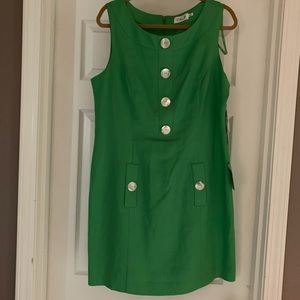 Green summer dress